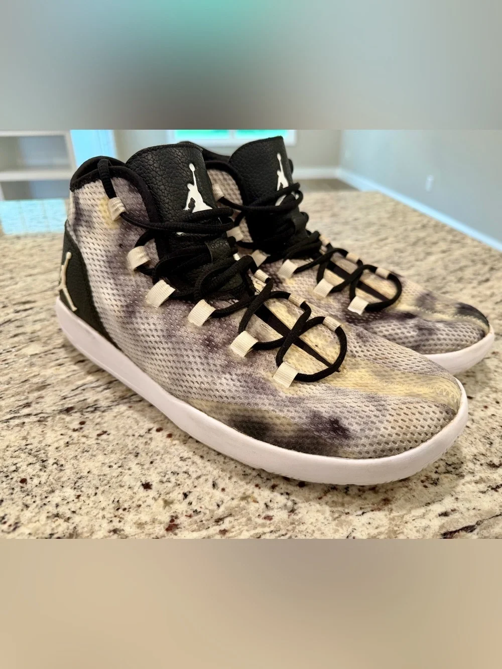 Nike Air Jordan Reveal Black White Basketball Shoes Mens Size 13 834229-011